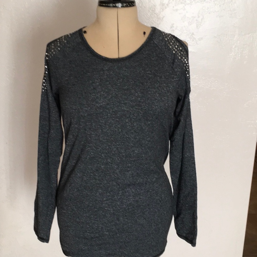 Cowgirl Tuff Cold Shoulder Top